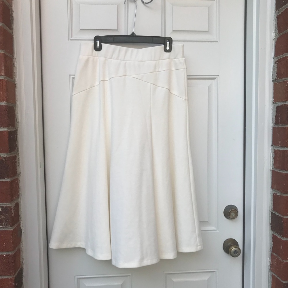 Creme Knit Skirt